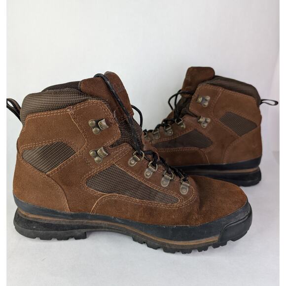 Cabela’s Backcountry Brown Leather High Top Hiking Boots 81-4127 Size: 12D - Picture 2 of 8